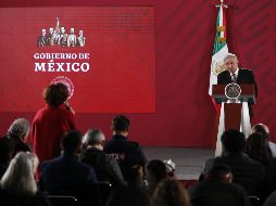 El Presidente resalta las buenas relaciones que mantiene México con los países centroamericanos. EFE/J. Méndez