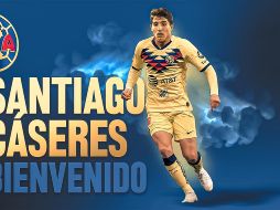 América sumó su quinto refuerzo, luego de Alonso Escoboza, Leonardo Suárez, Luis Fuentes y Sebastián Cáceres. TWITTER / @ClubAmerica