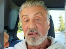 El aspecto de Stallone generó de inmediato la reacción de sus seguidores. TWITTER / @TheSlyStallone