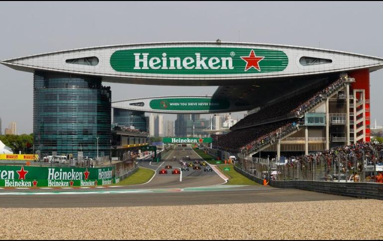 La competencia en Shanghái está prevista para el 19 de abril y podría ser pospuesta o cancelada. ESPECIAL / formula1.com
