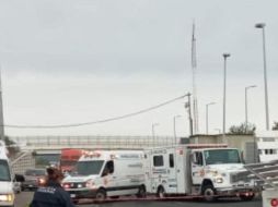 El accidente ocurrió en el kilómetro 58, a la altura de la caseta conocida como Ojo Zarco. ESPECIAL /