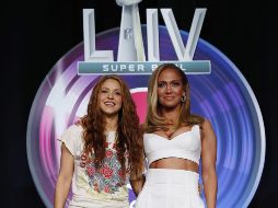Shakira y Jennifer Lopez ofrecerán un concierto en el Medio Tiempo del Super Bowl el próximo 2 de febrero. EFE / J. Mabanglo