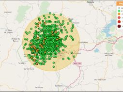 El sismo de mayor magnitud de la secuencia fue de 4.1 grados y ocurrió el 23 de enero. ESPECIAL/SSN
