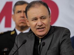 Alfonso Durazo declaró que hay un seguimiento puntual de los órganos de inteligencia del Estado mexicano a todas las organizaciones criminales. NTX/Q. Blanco