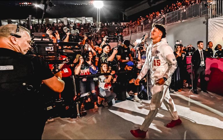 En sus dos campañas como titular, Mahomes puede presumir ser uno de los mejores jugadores de la Liga en su posición. TWITTER/@PatrickMahomes