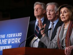 Las propuestas de los demócratas deben pasar por el Senado, dominado por los Republicanos, e incluso por el poder de veto presidencial. AFP/M. Tama