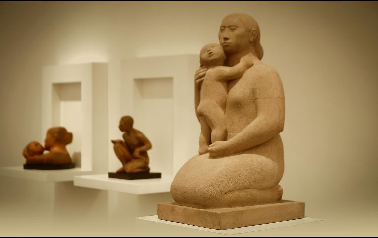 Adelanto. Aspecto de parte de las 73 piezas que se exhibirán a partir del 1 de febrero en el Museo Cabañas con “Jalisco: diálogos cruzados”. EL INFORMADOR/F. Atilano