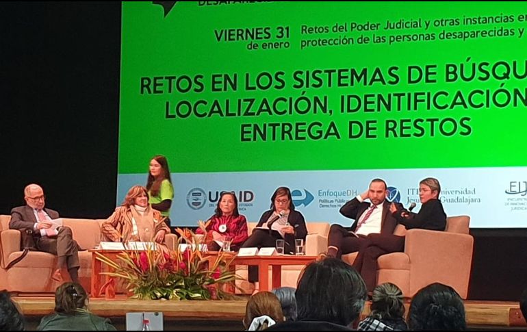 Concluyó este viernes el Foro en Materia de Personas Desaparecidas organizado por el ITESO. EL INFORMADOR / S. Blanco