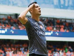 Mauro Quiroga. Suma dos goles con los necaxistas. IMAGO7