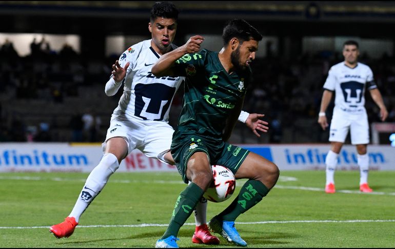 Santos y Pumas jugaron a media semana en la Copa MX. IMAGO7/R. Vadillo