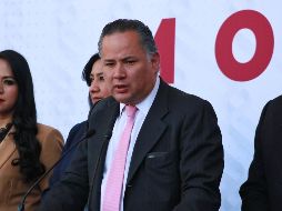 Santiago Nieto acudió a la reunión plenaria de los diputados de Morena en San Lázaro. SUN/F. Rojas