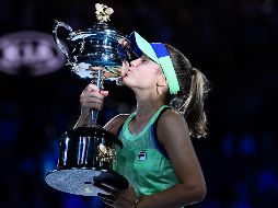 En el próximo ránking de la WTA, que se dará a conocer el lunes, Kenin subiría hasta la séptima posición, la estadounidense más joven que entra entre las 10 primeras desde Serena Williams en 1999. AFP / S. Khan