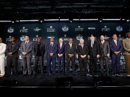 La generación de estrellas que formará parte del recinto de los inmortales fue informada de su selección en la ciudad de Miami, la sede del Super Bowl. AP/M. Humphrey