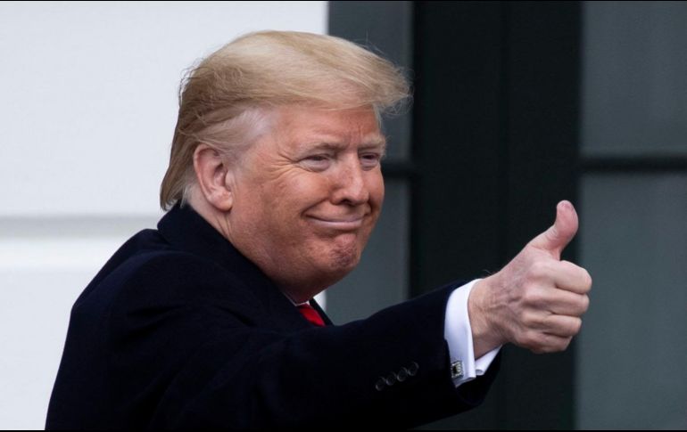 Trump confía en que el resultado del impeachment refuerce sus opciones de reelección. EFE/Archivo