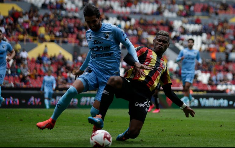 Leones Negros intentó elaborar demasiado su juego y Tampico Madero simplemente aprovechó un par de errores en la salida de los melenudos. EL INFORMADOR / F. Atilano