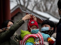 Las autoridades usan este nuevo método para advertir a los residentes sobre el peligro de no cuidarse. AFP/N. Asfouri