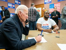 Actualmente hay 12 candidatos demócratas en la lista, con el ex vicepresidente Joe Biden a la cabeza con 26.5% del voto a nivel nacional. TWITTER/@JoeBiden