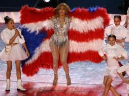 J. Lo mostró la bandera de Puerto Rico al mismo tiempo que su hija cantaba 