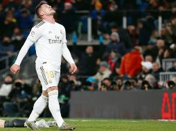 Se lamenta. El balcánico no ha podido brillar con el equipo Merengue.  ESPECIAL