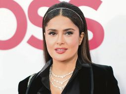 Salma Hayek. La actriz mexicana será presentadora en los Oscar. AFP