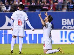 Oribe Peralta anotó en liga por primera vez con Chivas ante Atlético San Luis. Imago7