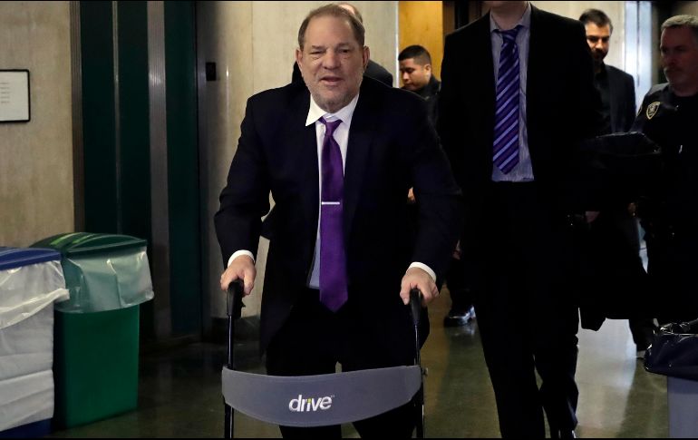 Weinstein podría pasar el resto de su vida en prisión de ser hallado culpable. AP / R. Drew