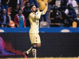 Bruno Valdez. El guaraní marcó el único tanto del encuentro. TWITTER/@clubamérica