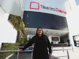 Laura Zapata. La coordinadora del Teatro Diana alista los festejos del recinto con actividades gratis. ESPECIAL