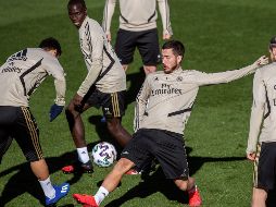 El belga entrenó un día más con el grupo bajo la atenta mirada de Zinedine Zidane que hoy decidirá si ya le ve en buen tono físico para darle unos minutos frente a la Real Sociedad. EFE