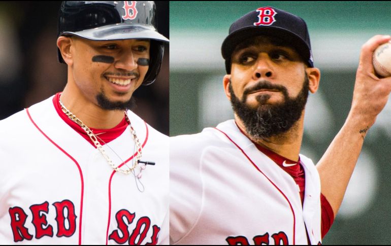 Betts, de 27 años, viene de una temporada en la que bateó para promedio de .295; Price tiene tres años y 96 millones de dólares restantes en su contrato. TWITTER / @MLB