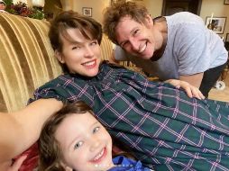 Osian Lark es la tercera hija de Jovovich y el guionista y director Paul W.S. Anderson. INSTAGRAM / millajovovich