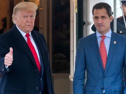 Este encuentro supone una renovación del voto de confianza de Trump a Guaidó. EFE/E. Lesser