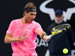 Rafa Nadal, admitió que quería que el austriaco Dominic Thiem se llevara el título en el Abierto de Australia. EFE / N. Ibrahim