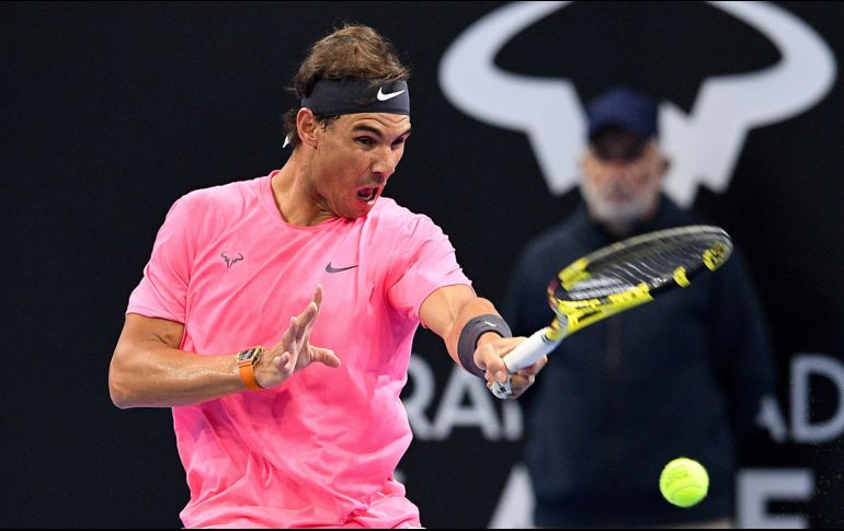 Rafa Nadal, admitió que quería que el austriaco Dominic Thiem se llevara el título en el Abierto de Australia. EFE / N. Ibrahim