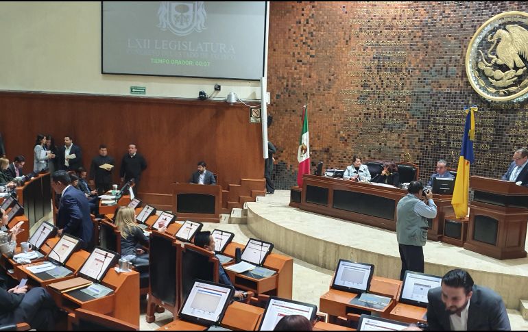 Diputados analizarán la propuesta, aunque no descartan que los nombramientos sigan aplazándose. EL INFORMADOR / R. Rivas