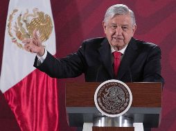 López Obrador dijo que el encuentro con los gobernadores del PAN fue bueno y respetuoso, pero también muy franco. SUN/G. Espinosa