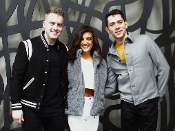 Talento. James Keegan, de playera negra, junto a Mary Mirisola y Luis Sánchez. EL INFORMADOR• A. Camacho 