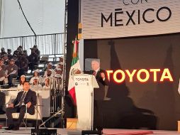 En las instalaciones de la planta recién inaugurada se fabricará la camioneta Tacoma. TWITTER/@ToyotaMex