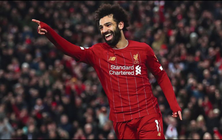 MOHAMED SALAH. El líder Liverpool descansa este fin de semana. TWITTER/@LFC