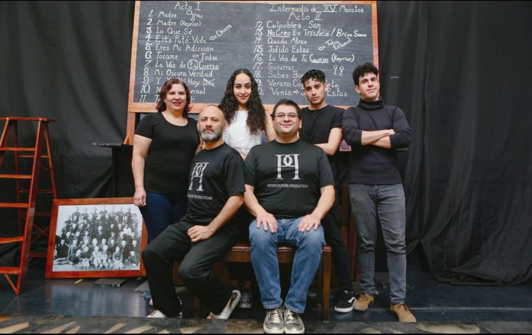 Elenco. La obra “El despertar de la primavera” ya es un clásico. EL INFORMADOR • G. Gallo