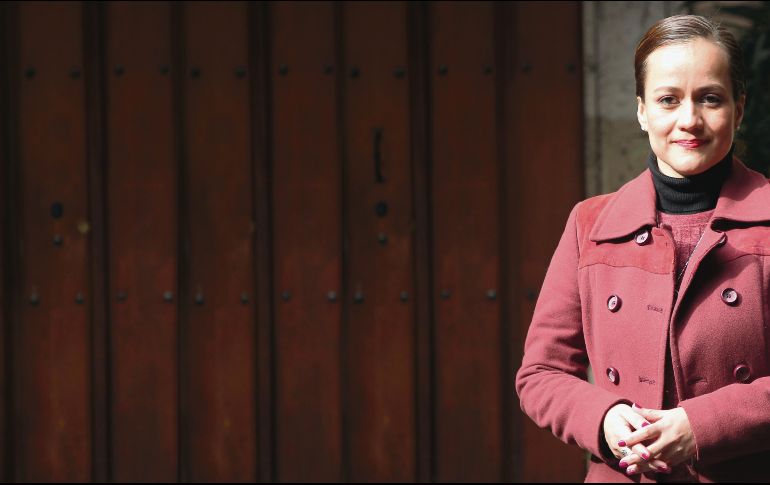 Violeta Parra. La titular de Cultura Guadalajara charla sobre las actividades que realizan para sensibilizar sobre el arte urbano. EL INFORMADOR • E. Barrera