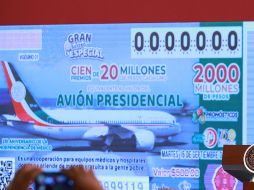 Se pondrán a la venta seis millones de números del sorteo, a 500 pesos cada uno. NTX/G. Durán