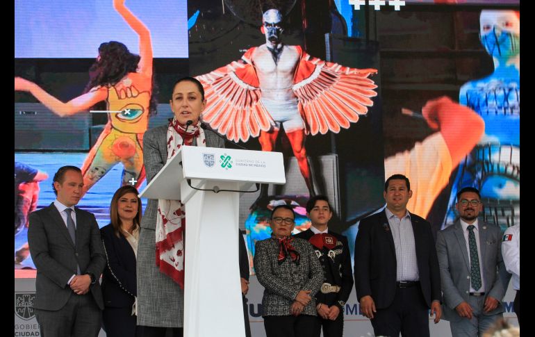 La pieza represena a Xico, un perro azteca de raza xolotzcuintle, y a las raíces de México y la hermandad entre los mexicanos. NTX/J. Lira