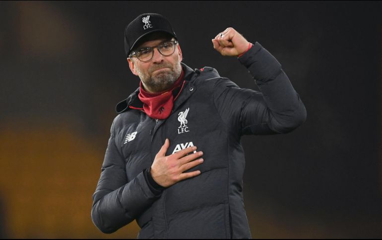 Klopp mantiene a su equipo en el liderato con 73 unidades. TWITTER/@LFC