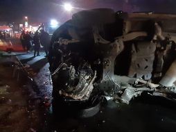 Las oficiales presentaron lesiones que las llevaron a un hospital, donde fueron valoradas por el cuerpo médico. TWITTER / @JaliscoVial