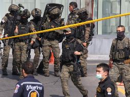 El balance hasta el momento es de 25 muertos y 31 heridos. EFE/N. Sangnak