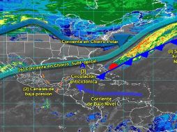 Alertan a la población sobre el arribo de este nuevo sistema frontal. TWITTER/@conagua_clima
