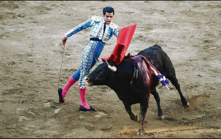 De regreso. Diego San Román vuelve a pisar el ruedo de la Nuevo Progreso después de triunfar en la pasada temporada  novilleril. EL INFORMADOR • A. Camacho