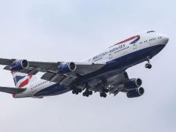 El vuelo llegó a Londres 80 minutos antes de lo previsto. GETTY IMAGES