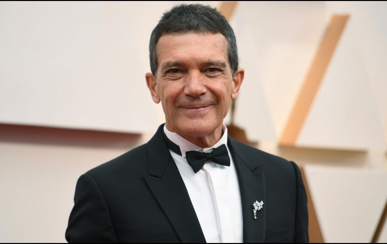 Antonio Banderas demostró su enorme alegría por su primera nominación en los Oscar. AP / R. Shotwell